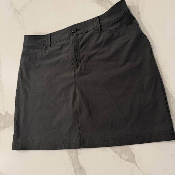 Eddie Bauer Adventure 2.0 Athletic Skort Skirt Women's 10 Gray Gorpcore Outdoors - Picture 2 of 9
